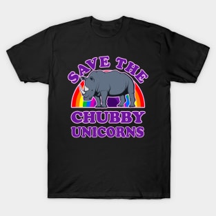 Save the Chubby Unicorns T-Shirt